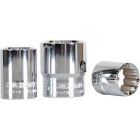 Kincrome 1/2" Drive Bi Hexagon Socket Metric 1/2" 9mm