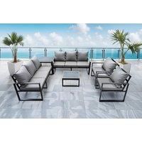 8-Seater Aluminium Garden Furniture Set