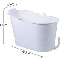 Freestanding Adult Soaking Bath - Hot & Cold Bliss