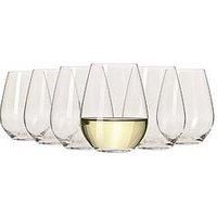 Maxwell & Williams Vino Stemless Wine Glass, 400 ml, Pack of 6