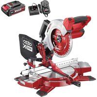 Ozito PXCMSS 18v Cordless Compound Mitre Saw 210mm 1 x 2ah Li-ion Charger No Case