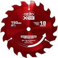 Ozito PXCSB Circular Saw Blade 150mm 18T 10mm