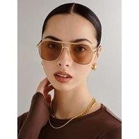 Aire Cosmos Bright Gold Sunglass