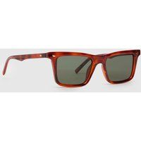 LE SPECS Broski Sunglasses in Brown, Geometric Print, Size: 53mm