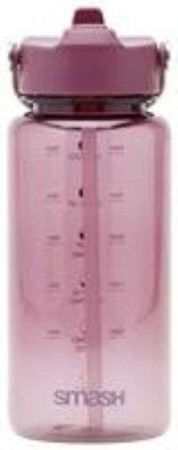 Smash Burgundy Tracker Sipper Water Bottle - 800ml