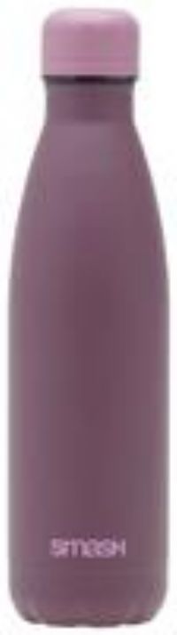 Smash Burgundy Stainless Steel Water Bottle - 500ml
