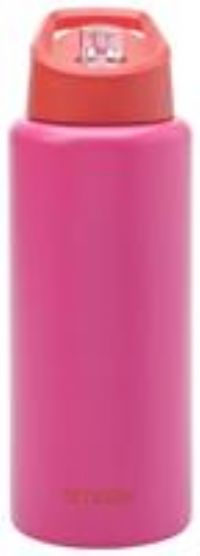 Smash Pink & Red Stainless Steel Sipper Water Bottle-1 litre