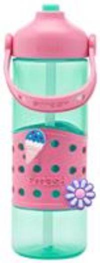 Smash Charm Pink Sipper Water Bottle - 750ml