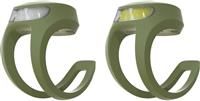Knog LIGHT Frog V3 Twinpack Green