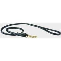 Rolled Leather Dog Lead, Black