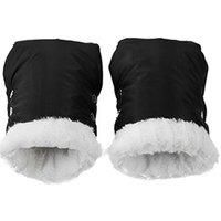 Pushchair Outdoor Waterproof Lined Mittens - 3 Colours! - Black