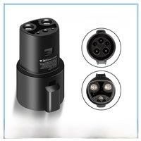 Electric Car Charging Connector SAE J1772 Type 1 to For Tesla Convertor EVSE EV Charger Adapter For