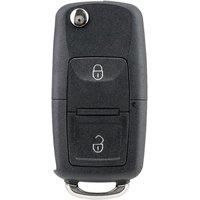 OHMSEN Remote Flip Key Fob 2B 433MHz 1J0959753AG for VW Transporter T5 Golf Passat Polo Seat Toledo Leon Skoda Superb Octavia