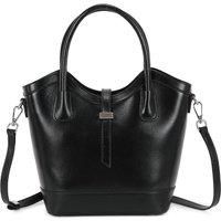 Meri Real Leather Crossbody Shoulder Top-Handle Bag