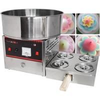 XEOLEO Commercial Cotton Candy Maker 1000W Electric Cotton Candy Machine DIY Fancy Candy Floss