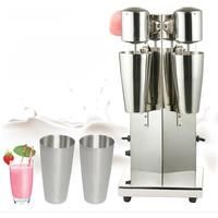 Xeoleo Milkshake machine Stainless Steel Milk Shake Machine Double Head Drink mixer Make Milks