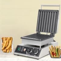 XEOLEO 1750W Commercial Churro Making Machine Electric Fritters Machine Churros Waffle Cone Machines
