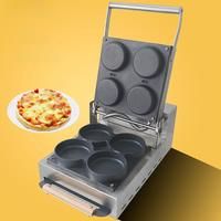 XEOLEO Commercial Pizza Maker 1800W Crepe Maker Pizza Maker 4 Mini Pizza Machine Multifunctional Pizza Pancake Machine Non-stick