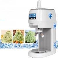 XEOLEO Ice Shave Machine 70kgs/H Commercial Ice Shaver 300W Shaved Ice Machine Mini 110/220V White