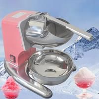 XEOLEO Commercial Ice Crusher 100kgs/H Ice Smoothie Maker Shave Ice Machine Electric Snow Cone