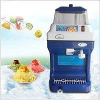 XEOLEO 300W Commercial Ice Crusher Electric Ice Shaver Machine Automatic Ice Planer 200kgs/H Ice