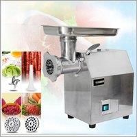 XEOLEO Commercial Meat Grinder 120kg/h Electric Meat Cutter Enema Machine Stainless Steel/Iron Mincer Sausage Filler Function