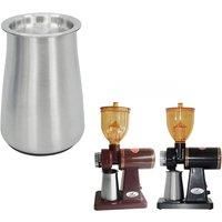 XEOLEO Coffee grinder part Powder cup Stainless steel Coffee powder box with filter cup