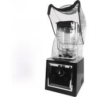 XEOLEO 3 In 1 Commercial Blender with Noise Reduction Cover Mixer Juicer Fruit Food Processor Ice