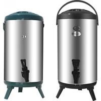 XEOLEO 12L Bubble tea Heat preservation Bucket Milk tea Coffee Ice Insulation Barrel Stainless steel