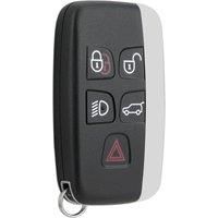 5 Button Remote Key Fob Case Shell For Land Rover Discovery LR4 Freelander 2 Range Rover Sport Evoque Jaguar XF XJ XK XE F-Pace