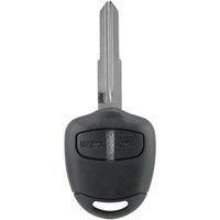 2 Button Remote Key Case Fob Repair Shell For Mitsubishi L200 Shogun Lancer Outlander + MIT8 Blade