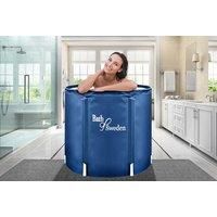 Thermal Insulated Portable & Foldable Bath Tub With Cover
