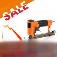 KN1013JS 20 Gauge Continuous Firing Pneumatic Upholstery Staple Gun Improving Work Efficiency Fine Wire Stapler For Woodworking