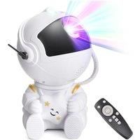 Astronaut Light Projector with Nebula Galaxy Projector Night Light Star Projector for Home Decorative Bedroom Children Kids Gift