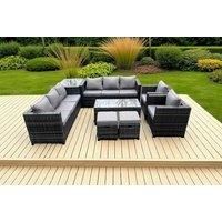 Rattan Sofa Set Stool Chair Coffee Table