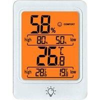 Digital Indoor Home Thermometer Hygrometer Temperature Humidity Sensor Backlight Wireless Weather Station For Room Office