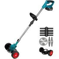 3-In-1 Cordless Garden Multi-Tool - Lawn Mower, Shrub Trimmer & Weed Sweeper