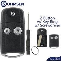 2 Buttons Car Remote Key Fob Case Shell + Flip Blade For Honda Civic Accord Jazz CRV HRV