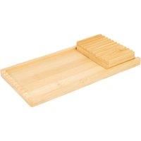&Again Bamboo Soap Dish Caddy Set