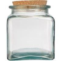 &Again Recycled Glass Storage Jar