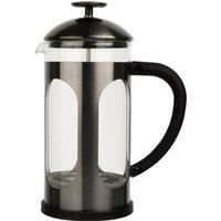 Siip Infuso Gunmetal Stainless Steel Glass 8 Cup Cafetiere