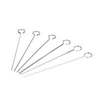 Just The Thing Pack Of 6 30cm Stainless Steel Skewers