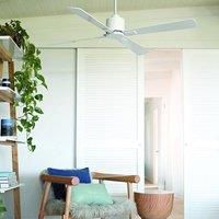 Lucci Air Airfusion Climate DC Fan, 35 W, White