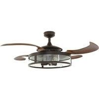 Beacon Lighting Fanaway Classic ceiling fan with light, bronze