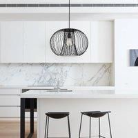Beacon Lighting Phoenix pendant light cage lampshade 50 cm