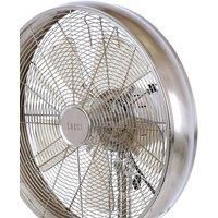 Beacon Lighting Breeze pedestal fan 122 cm, round base, chrome