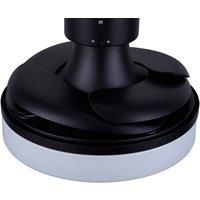 Beacon Lighting Fanaway Orbit ceiling fan LED bulb, black