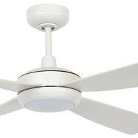 Beacon Lighting Slipstream LED ceiling fan, 107 cm, white