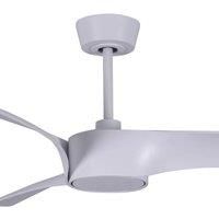 Beacon Lighting Line LED ceiling fan, white