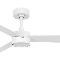 DC Ceiling fan with Remote Climate White 132 cm 52" Quiet fan with LED lighting
